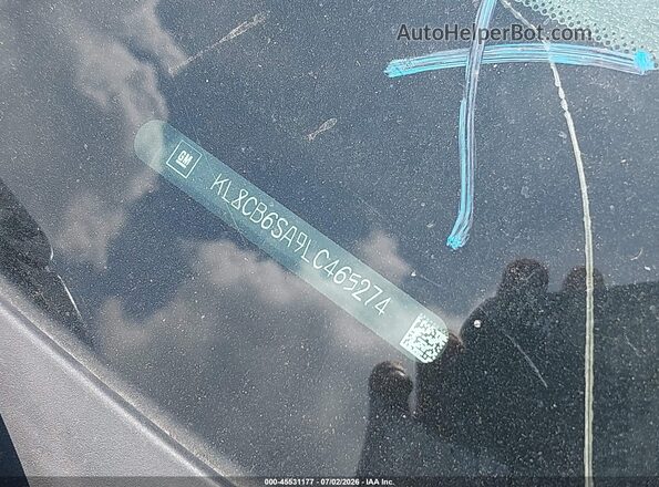 KL8CB6SA9LC465274 2020 CHEVROLET SPARK Черный Вид подкапотного пространства