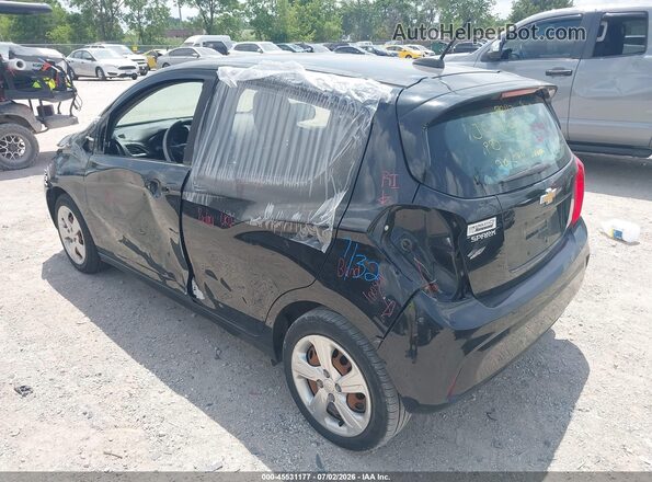 KL8CB6SA9LC465274 2020 CHEVROLET SPARK Черный Задняя левая четверть