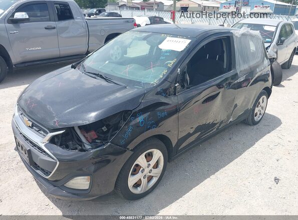 KL8CB6SA9LC465274 2020 CHEVROLET SPARK Черный Передняя левая четверть