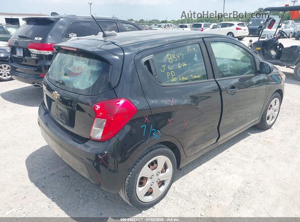 KL8CB6SA9LC465274 2020 CHEVROLET SPARK Черный Задняя правая четверть