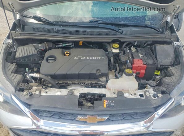 KL8CB6SA9MC222985 2021 CHEVROLET SPARK Silver Вид підкапотного простору