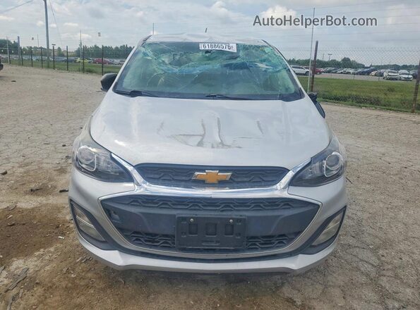 KL8CB6SA9MC222985 2021 CHEVROLET SPARK Silver Вид спереду