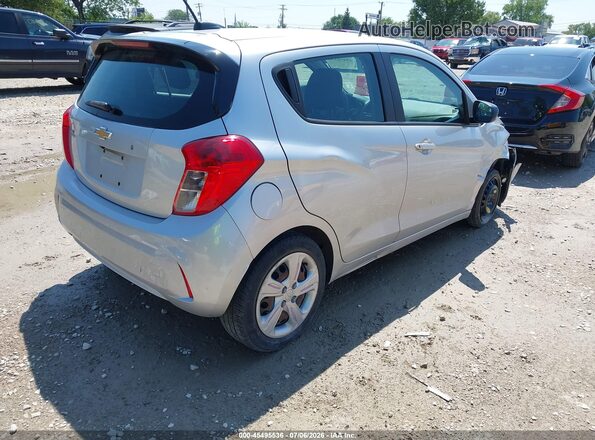 KL8CB6SA9NC032198 2022 CHEVROLET SPARK Silver Trasero derecho
