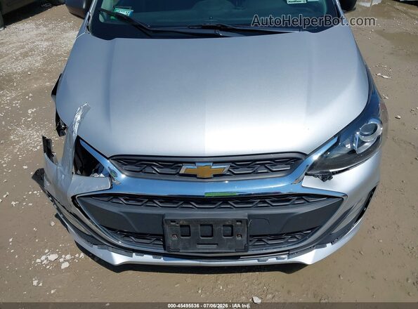 KL8CB6SA9NC032198 2022 CHEVROLET SPARK Silver Vista del cuadro de instrumentos