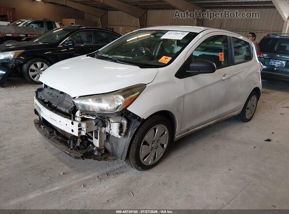 KL8CB6SAXHC747429 2017 CHEVROLET SPARK White წინა მარცხენა ხედი სამი მეოთხედიდან