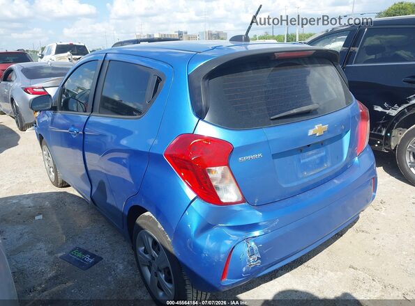 KL8CB6SAXHC811601 2017 CHEVROLET SPARK Синий Задняя левая четверть