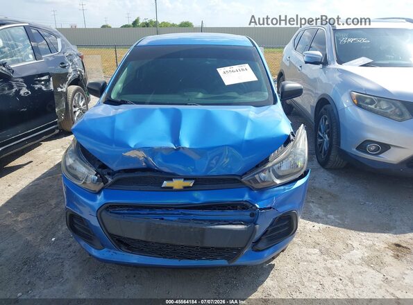 KL8CB6SAXHC811601 2017 CHEVROLET SPARK Синий Вид щитка приборов