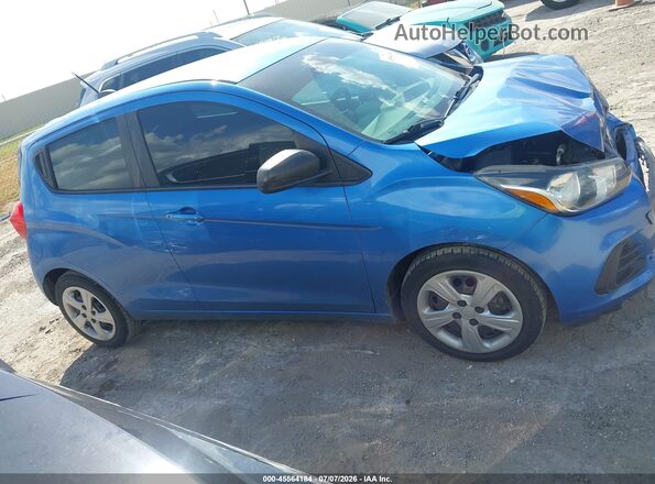 KL8CB6SAXHC811601 2017 CHEVROLET SPARK Синий Вид задней части салона