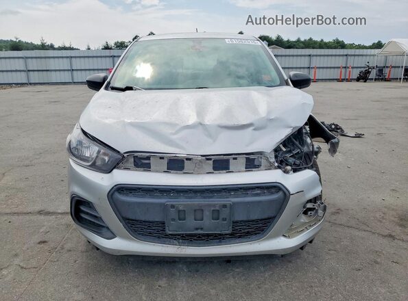 KL8CB6SAXHC814028 2017 CHEVROLET SPARK Silver Front view