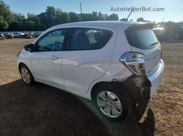 KL8CB6SAXJC433687 2018 CHEVROLET SPARK White Tył lewy