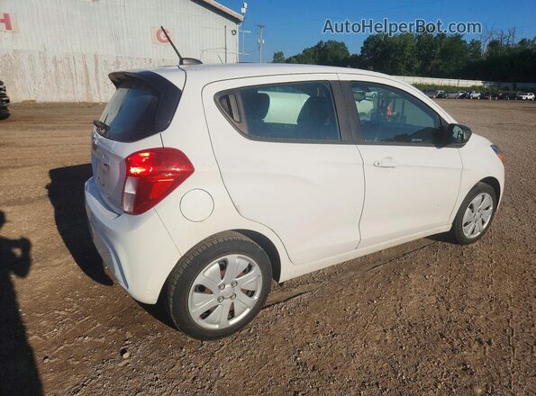 KL8CB6SAXJC433687 2018 CHEVROLET SPARK White Tył prawy