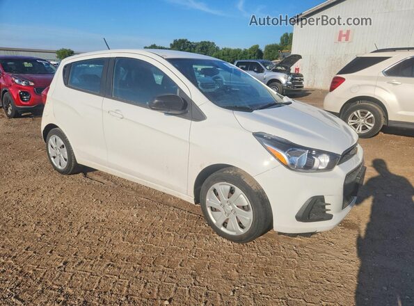 KL8CB6SAXJC433687 2018 CHEVROLET SPARK White Przód prawy