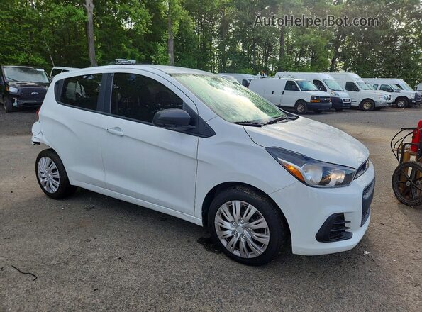 KL8CB6SAXJC471971 2018 CHEVROLET SPARK White Przód prawy