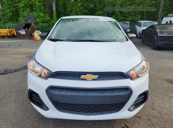 KL8CB6SAXJC471971 2018 CHEVROLET SPARK White Widok z przodu