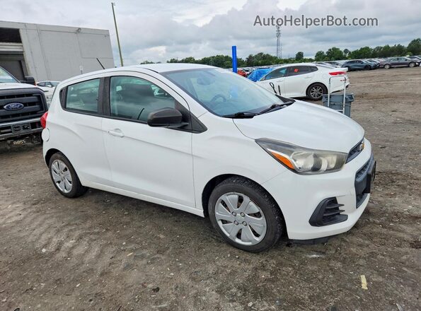 KL8CB6SAXJC472084 2018 CHEVROLET SPARK White Передня права чверть