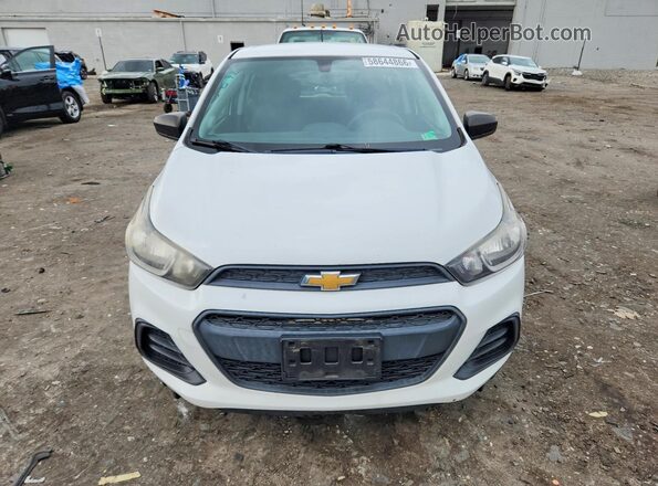 KL8CB6SAXJC472084 2018 CHEVROLET SPARK White Вид спереду
