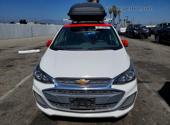KL8CB6SAXKC732954 2019 CHEVROLET SPARK White წინა ხედი