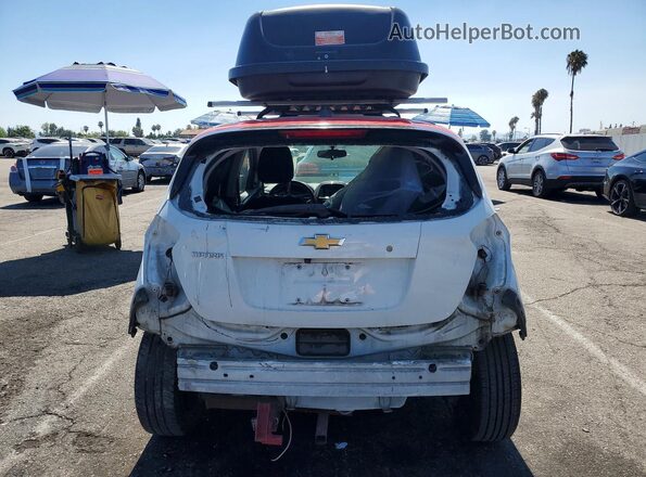 KL8CB6SAXKC732954 2019 CHEVROLET SPARK White უკანა ხედი