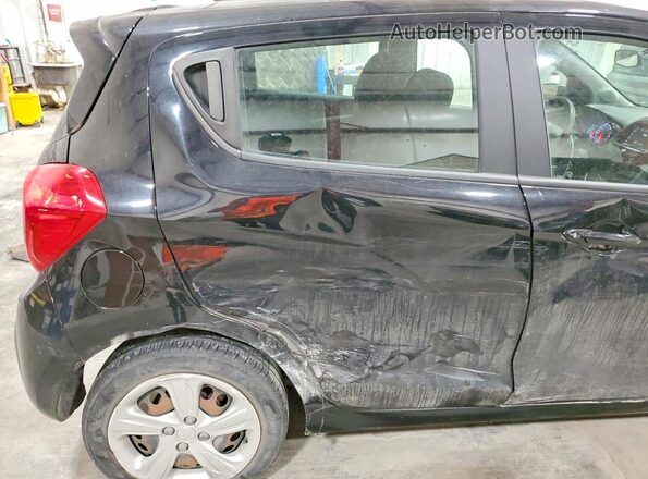 KL8CB6SAXLC400417 2020 CHEVROLET SPARK Black Հետևի նստատեղերի տեսք