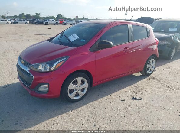 KL8CB6SAXLC424023 2020 CHEVROLET SPARK Темно-бордовый Передняя левая четверть