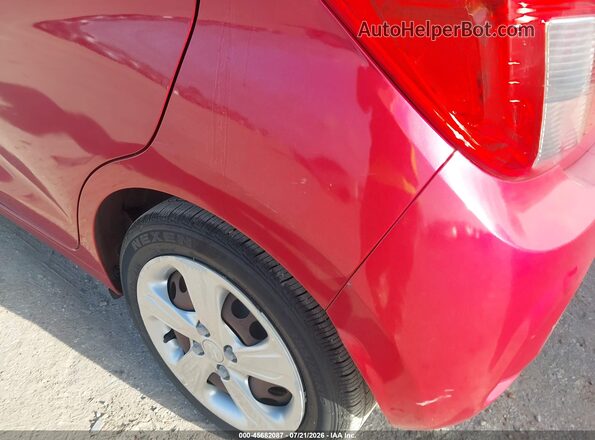 KL8CB6SAXLC424023 2020 CHEVROLET SPARK Темно-бордовый Вид спереди