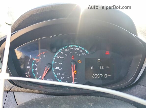 KL8CB6SAXLC453909 2020 CHEVROLET SPARK Black Սարքավորումների վահանակի տեսք
