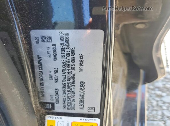 KL8CB6SAXLC453909 2020 CHEVROLET SPARK Black Շարժիչի բաժամունքի տեսք