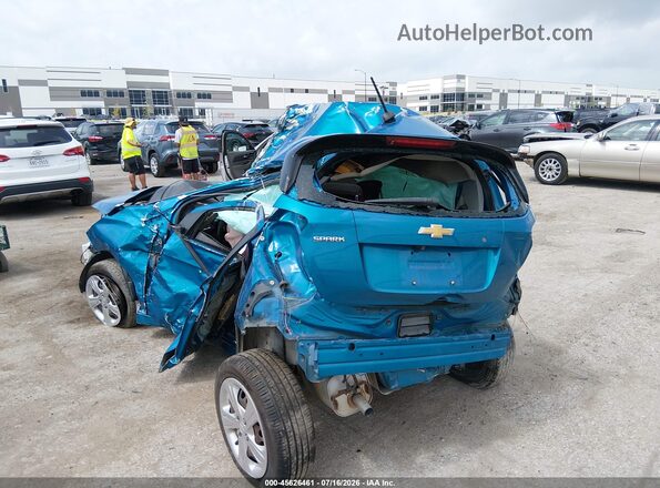 KL8CB6SAXLC466353 2020 CHEVROLET SPARK Blue Задня ліва чверть