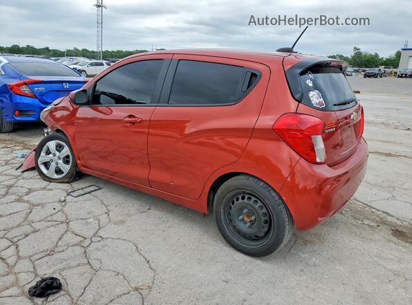 KL8CB6SAXMC737753 2021 CHEVROLET SPARK Orange Задня ліва чверть