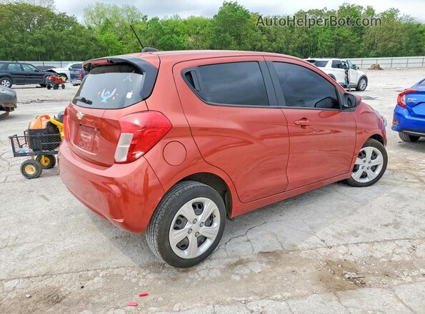 KL8CB6SAXMC737753 2021 CHEVROLET SPARK Orange Задня права чверть