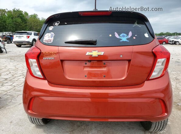KL8CB6SAXMC737753 2021 CHEVROLET SPARK Orange Вид ззаду