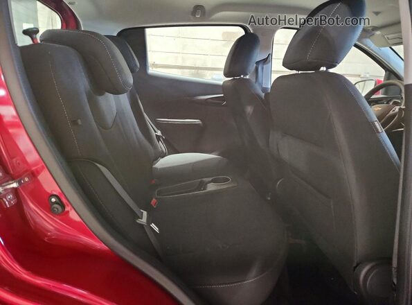 KL8CC6SA9LC450724 2020 CHEVROLET SPARK Red Widok tylnych siedzeń