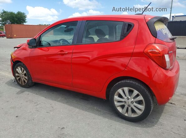 KL8CD6SA0GC600626 2016 CHEVROLET SPARK Red Задня ліва чверть
