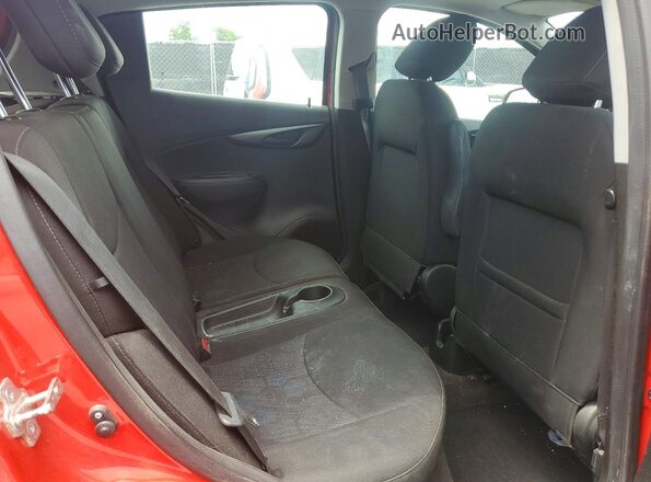 KL8CD6SA0GC600626 2016 CHEVROLET SPARK Red Вид задніх сидінь