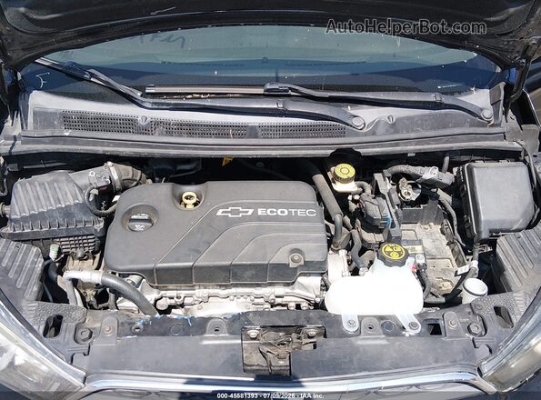KL8CD6SA0HC774682 2017 CHEVROLET SPARK Черный Вид сзади