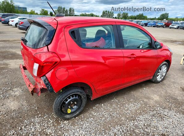KL8CD6SA0HC802724 2017 CHEVROLET SPARK Red Задня права чверть