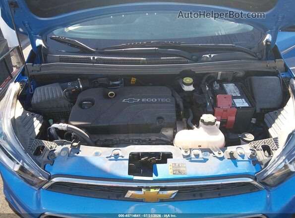 KL8CD6SA0HC816123 2017 CHEVROLET SPARK Blue Widok z tyłu