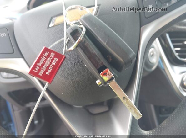 KL8CD6SA0HC816123 2017 CHEVROLET SPARK Blue Widok deski rozdzielczej