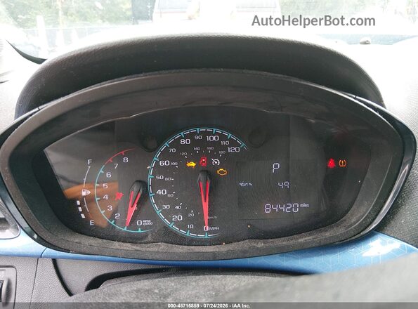 KL8CD6SA0HC829941 2017 CHEVROLET SPARK Blue Rear seats view