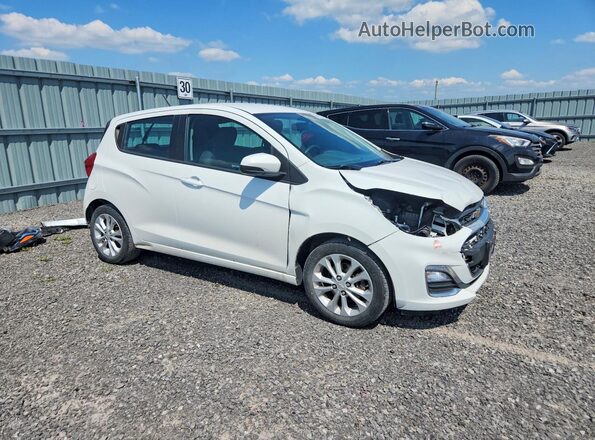 KL8CD6SA0KC800706 2019 CHEVROLET SPARK White Delantero derecho