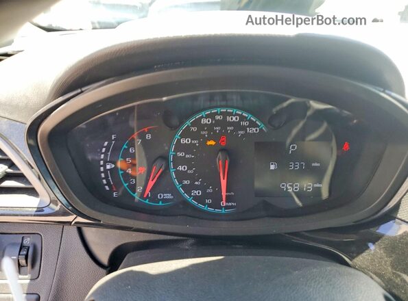 KL8CD6SA0LC419441 2020 CHEVROLET SPARK Silver Սարքավորումների վահանակի տեսք