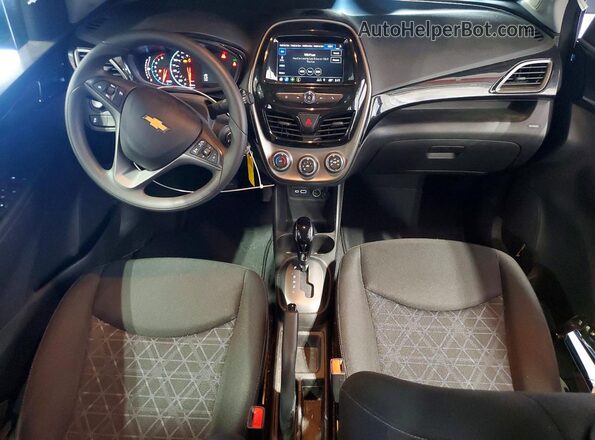KL8CD6SA0LC461592 2020 CHEVROLET SPARK Blue Առջևի վահանակի տեսք