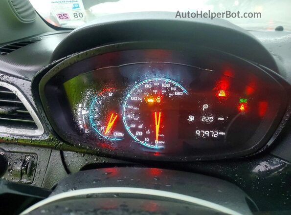 KL8CD6SA0MC221587 2021 CHEVROLET SPARK Black Instrument cluster view
