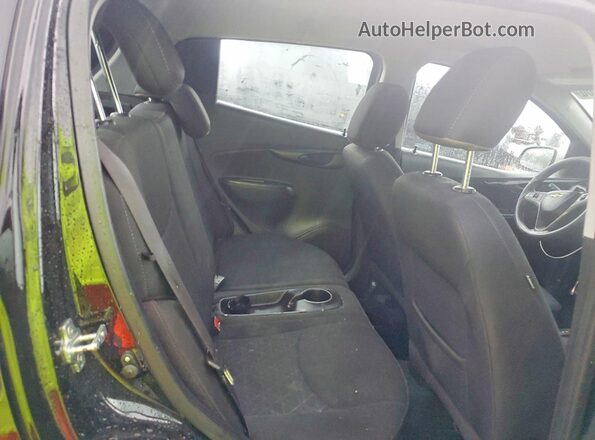 KL8CD6SA0MC221587 2021 CHEVROLET SPARK Black Rear seats view