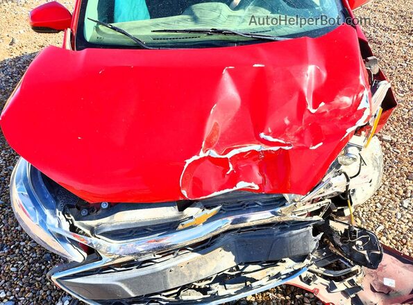 KL8CD6SA0MC745483 2021 CHEVROLET SPARK Red Rear interior view