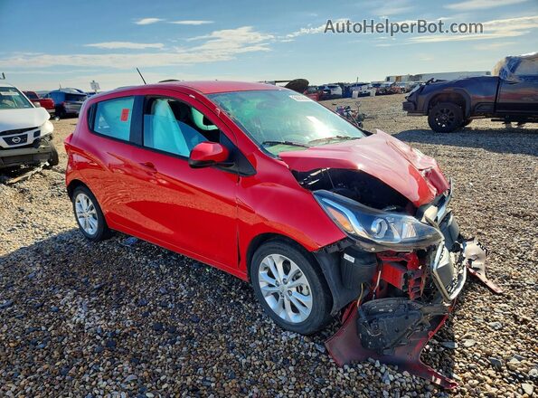 KL8CD6SA0MC745483 2021 CHEVROLET SPARK Red Front right