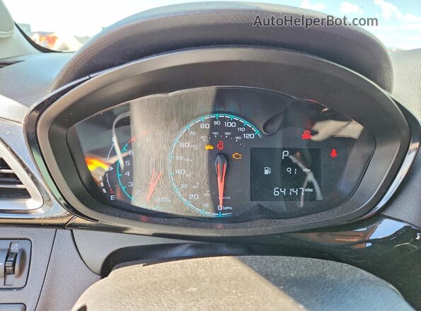 KL8CD6SA0MC746813 2021 CHEVROLET SPARK White Vista del cuadro de instrumentos