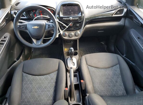 KL8CD6SA0NC013789 2022 CHEVROLET SPARK Black Вид панелі приладів