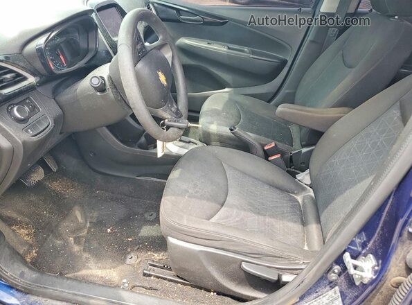KL8CD6SA0NC014960 2022 CHEVROLET SPARK Blue Widok wnętrza z przodu