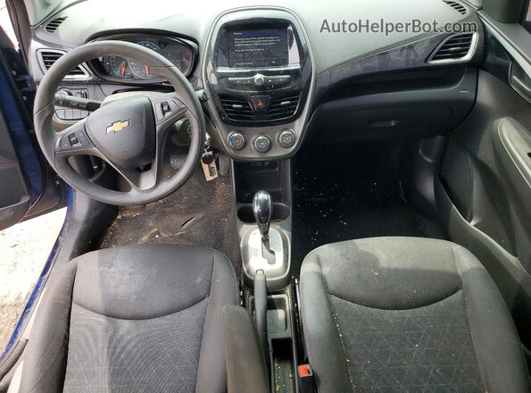 KL8CD6SA0NC014960 2022 CHEVROLET SPARK Blue Widok deski rozdzielczej